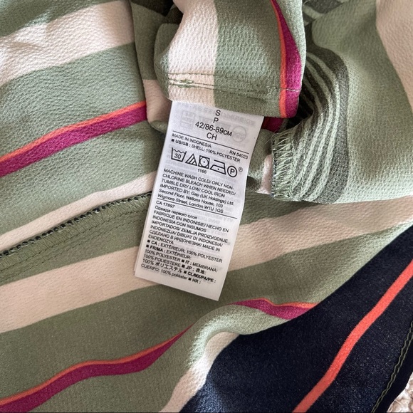 NWT Banana Republic Striped Top with Tie-Straps - Picture 6 of 6